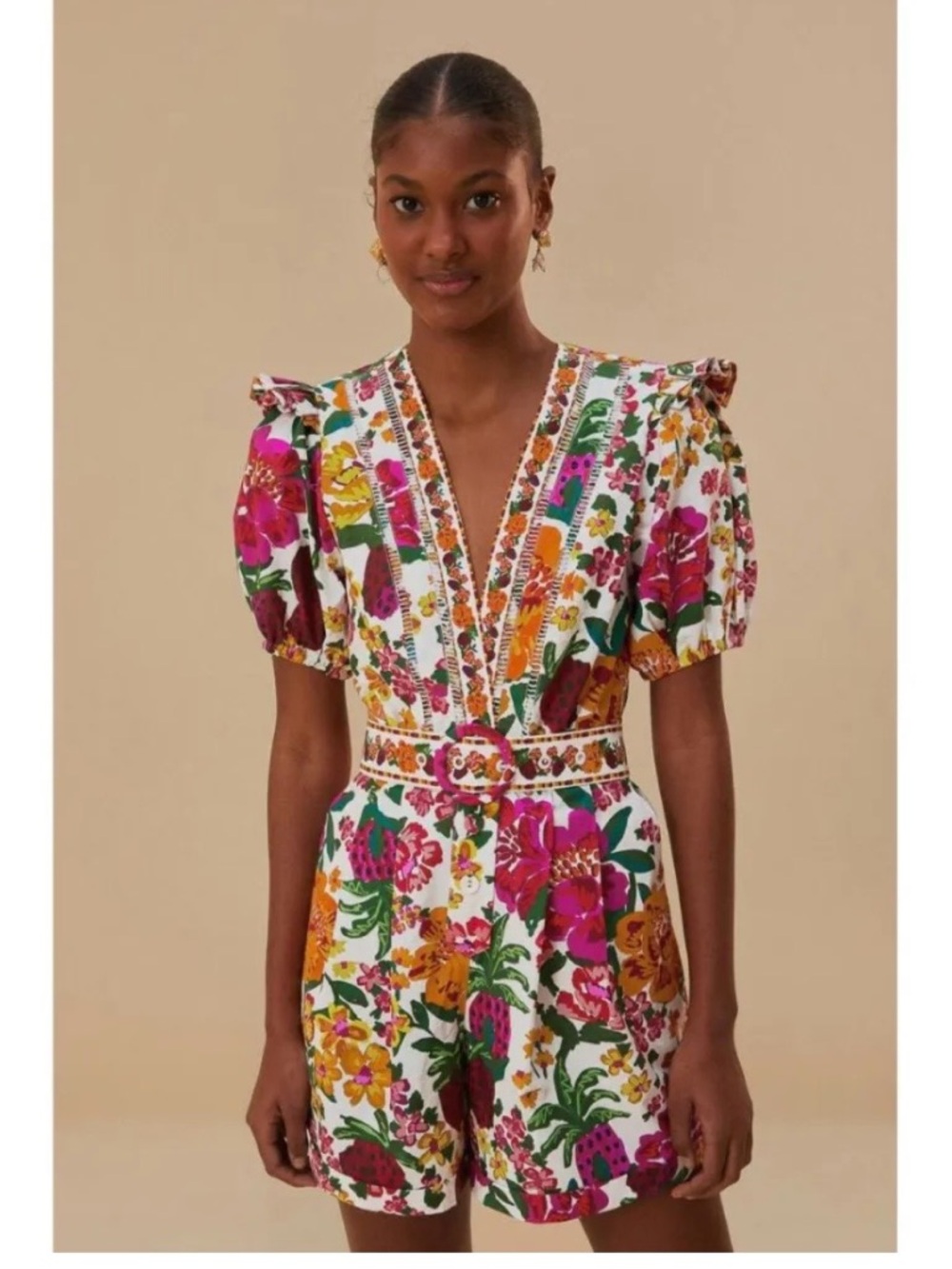 Caroline Constas Summer playsuit